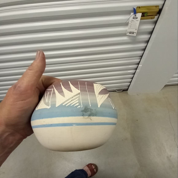 Native Indian Navajo art pottery - Picture 9 of 10